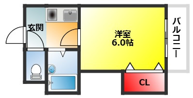 【間取り】 | 豊里芙蓉ハイツ