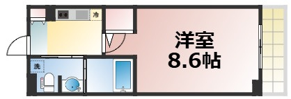 【間取り】 | M'sマンション長栄寺 仲介手数料無料