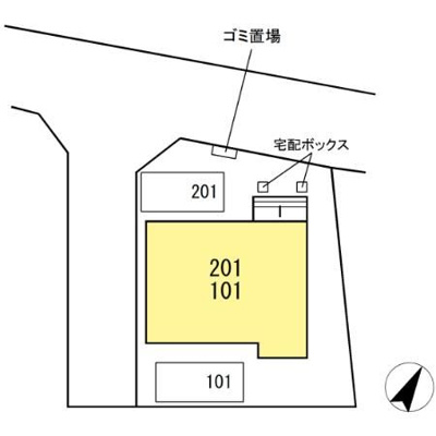 【区画図】 | クレスト・トモ