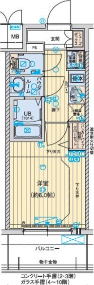 アドバンス名古屋シュテルンの間取り
