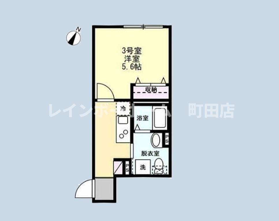 ベイルームグラシア海老名※初期費用分割後払いサービス利用可能物件の間取り