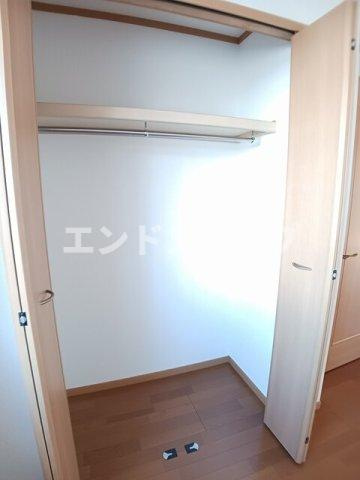 テラス田園Ａの収納|高崎、前橋のお部屋探しはエンドスケープまで！お客様の理想お聞かせ下さい♪