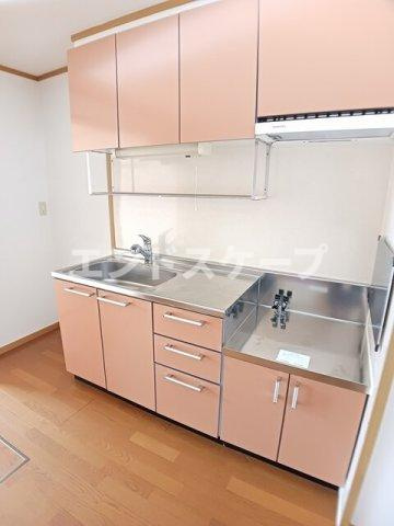 テラス田園Ａのキッチン|高崎、前橋のお部屋探しはエンドスケープまで！お客様の理想お聞かせ下さい♪