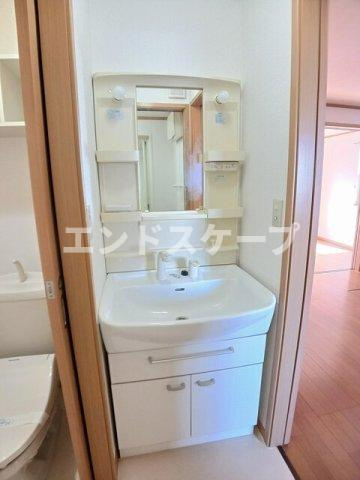 テラス田園Ａの洗面所|高崎、前橋のお部屋探しはエンドスケープまで！お客様の理想お聞かせ下さい♪