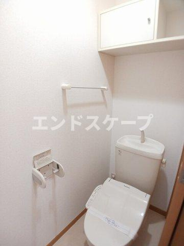 テラス田園Ａのトイレ|高崎、前橋のお部屋探しはエンドスケープまで！お客様の理想お聞かせ下さい♪