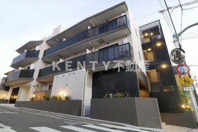 【外観】 | ＣＯＵＲＴＹＡＲＤ洗足 | 外観も気になるポイント