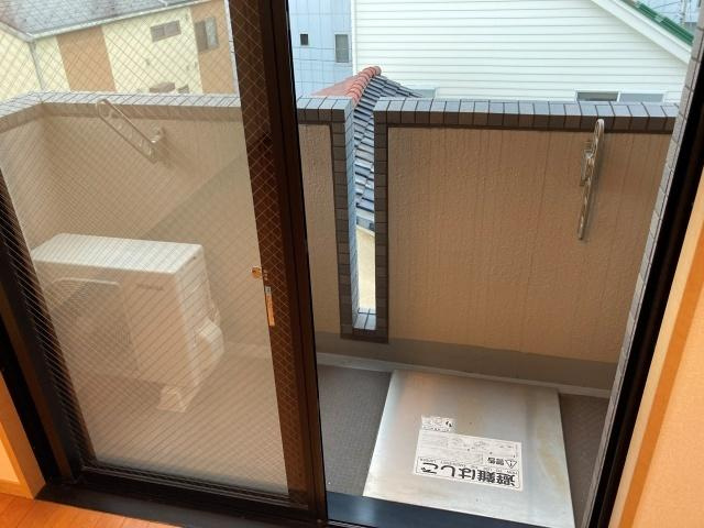 ルーブル新宿西落合参番館のバルコニー