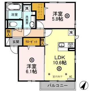 【間取り】 | ルヴェデュソレイユ