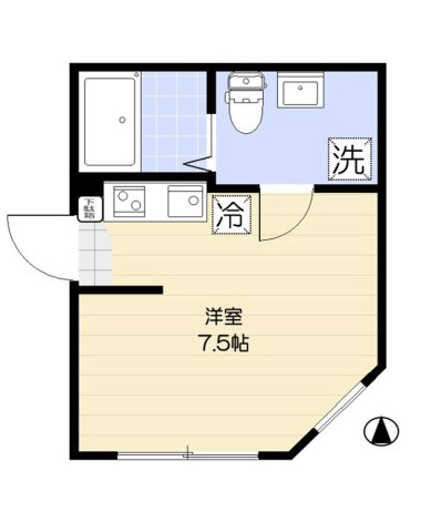 ユニヴェール西新井の間取り