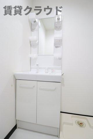 シャインフロント五井駅前の洗面所|使いやすい洗面所です