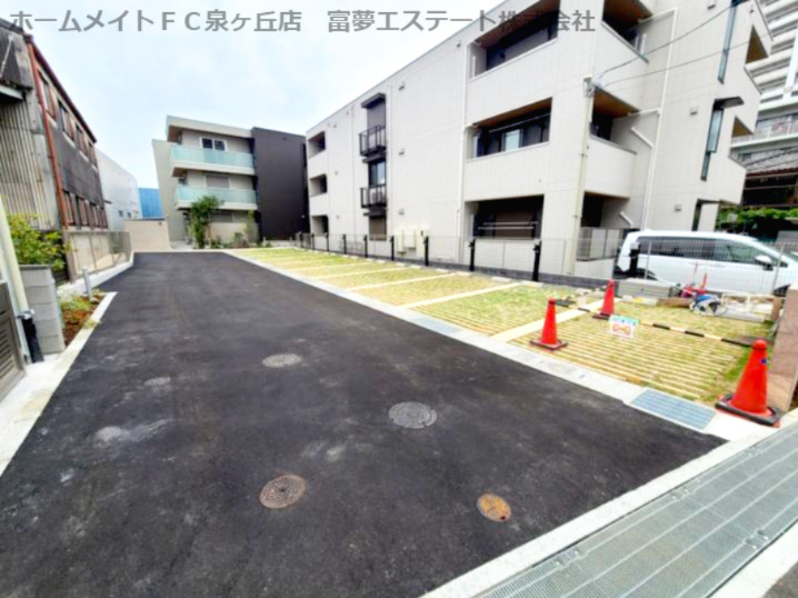 D-residence西野B棟の駐車場