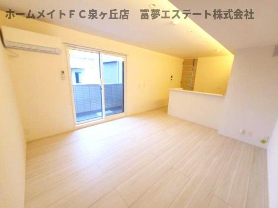 D-residence西野B棟の居間・リビング