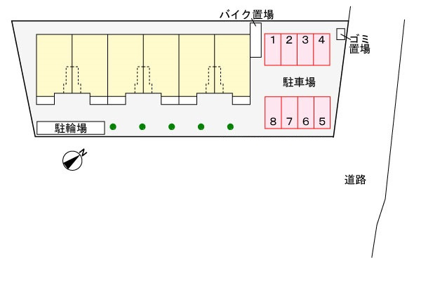 ベルフィオーレの区画図