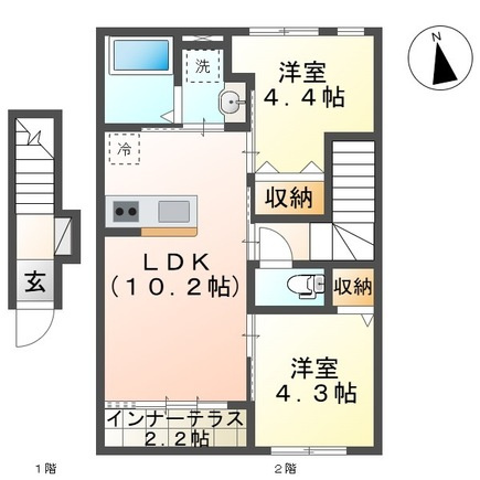 【間取り】 | Ｃｈａｔｅａｕ・Ａｒｖ