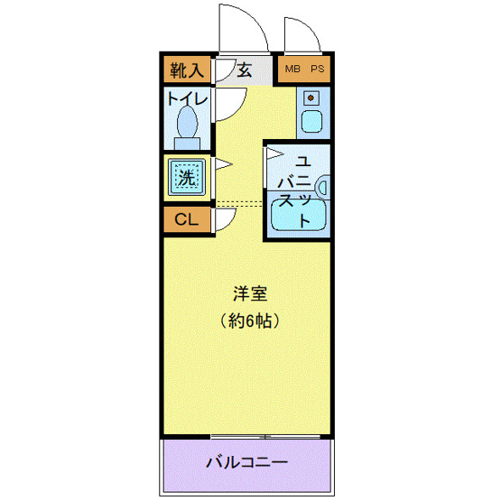 【間取り】 | アイディ幡ヶ谷