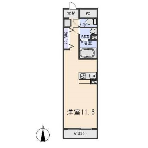 ＰＯＧＧＩＯ　ＡＬ　ＳＯＬＥ　ＴＲＥの間取り