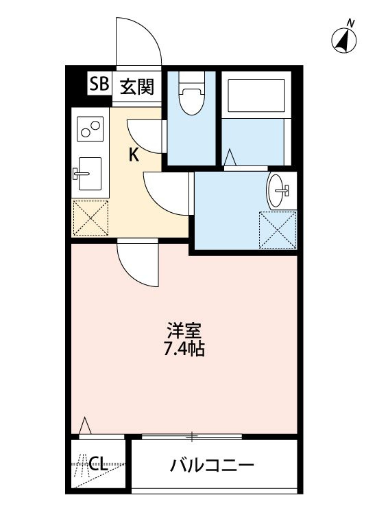 メゾン・ケヤキの間取り