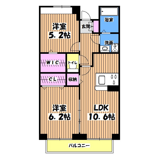 【間取り】 | パラッツォ淵野辺Ⅰ