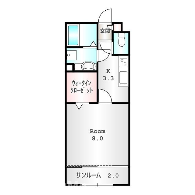 ＲＵＢＹ　Dの間取り|他社様掲載物件もまとめてご紹介、ご案内可能です(^^)/