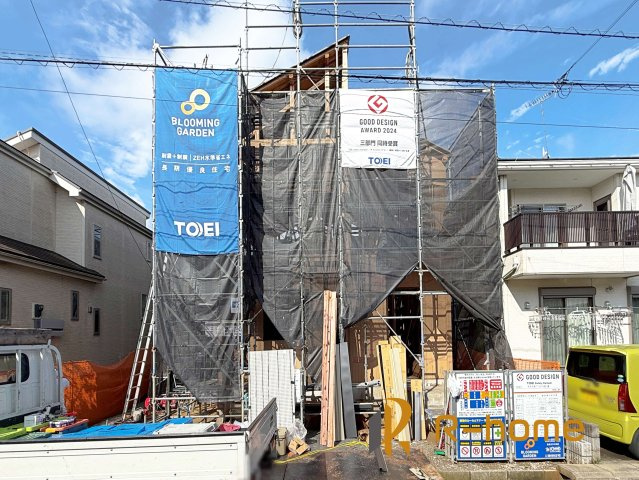 牛久市南7丁目18期　新築戸建て　1号棟の外観|ご予約を頂ければ、『平日』はもちろん『早朝』や『夜間』もご見学可能です♪お気軽にお申し付けください♪