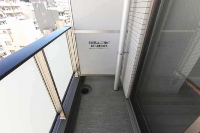 スカイコートパレス板橋のバルコニー