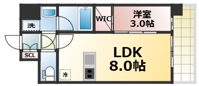 【間取り】 | エスリードレジデンス玉造ザ・イースト　仲介手数料無料
