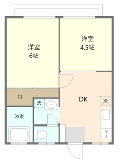 【間取り】 | 井上ハイツ