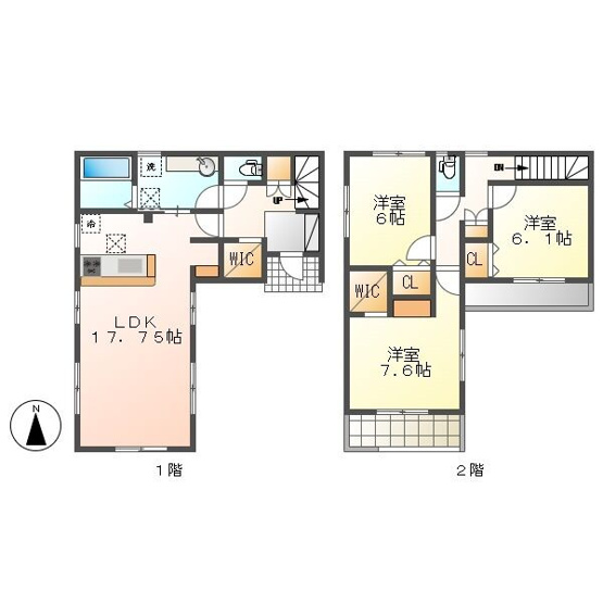 【間取り】 | ＢＬＯＯＭＩＮＧ　ＭＡＩＳＯＮ岡崎市若松町大廻