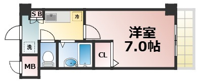 【間取り】 | アーデン森ノ宮　仲介手数料無料