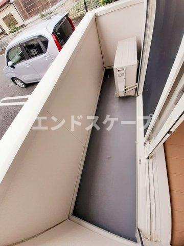 ピーノ・プリモＡのバルコニー|高崎、前橋のお部屋探しはエンドスケープまで！お客様の理想お聞かせ下さい♪