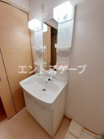 ピーノ・プリモＡの洗面所|高崎、前橋のお部屋探しはエンドスケープまで！お客様の理想お聞かせ下さい♪