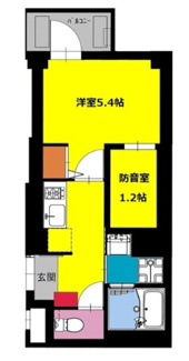 【間取り】 | b'CASA浅草イースト
