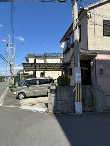 大阪府松原市天美西3丁目3-16の前面道路含む現地写真