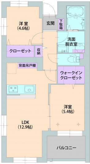 【間取り】 | ルーチェ国立ズード