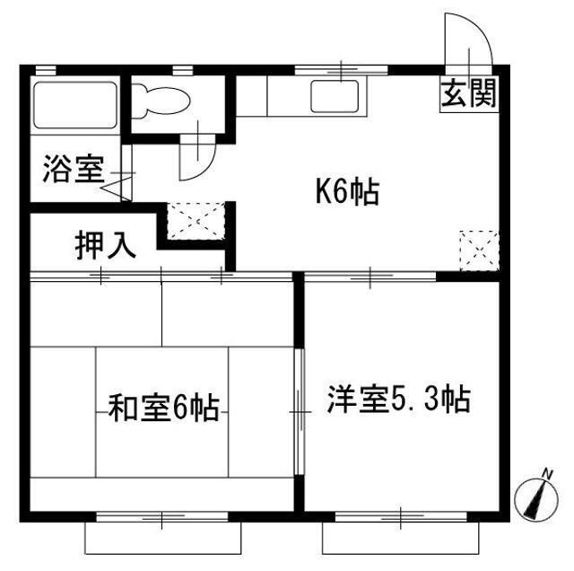 エコー・ハイツの間取り