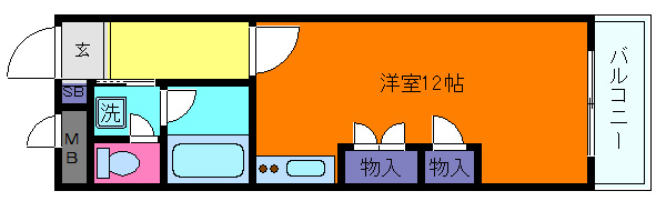 ライフ本山の間取り