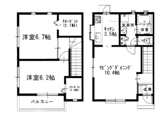 【間取り】 | ルネス吉岡27号地