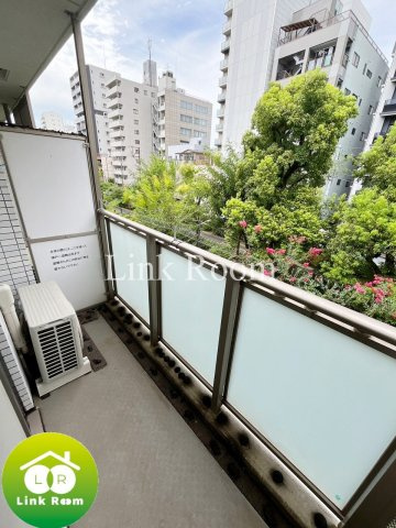サンナッププラザのバルコニー