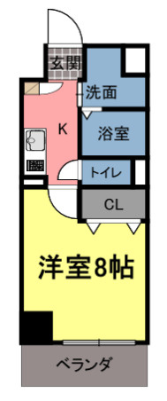 S place bld.の間取り
