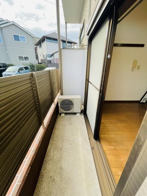ロワジール貫井Ｃのバルコニー