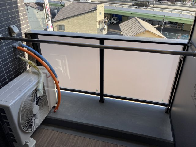 クレヴィスタ四ツ木のバルコニー