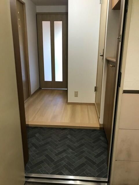 オクラファーム府中の玄関