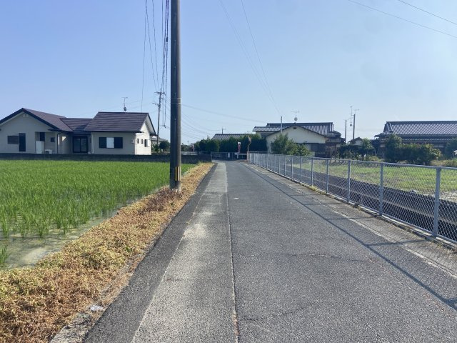 【前面道路含む現地写真】 | 玉名市滑石