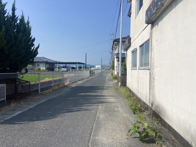【前面道路含む現地写真】 | 玉名市滑石