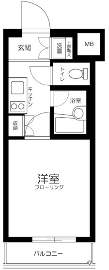 【間取り】 | ルーブル西荻窪