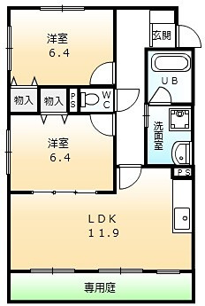 アンシャンテ． の間取り