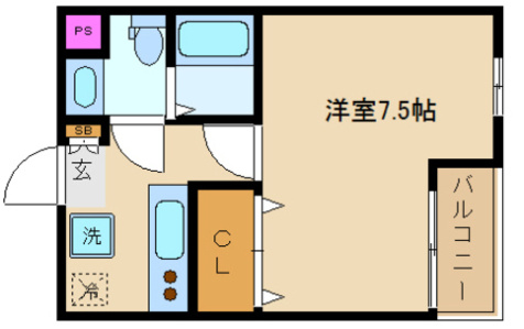 ヴァレ中野本町の間取り