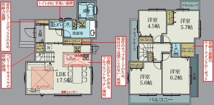 Felicity 川越市砂新田第12期の間取り|4LDK