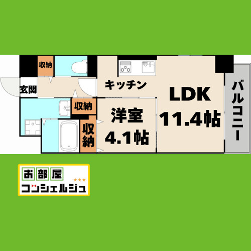 Tu Casa KEIWAの間取り