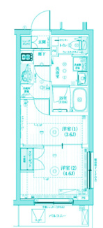 【間取り】 | ブライズ二子新地 | ☆当社HPに写真多数☆
